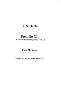 Präludium Nr.12 Clave Bien Temperado Vol. 2 