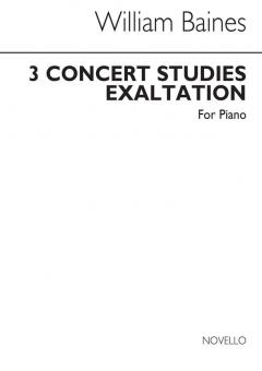 Exaltation (Three Concert Studies) 