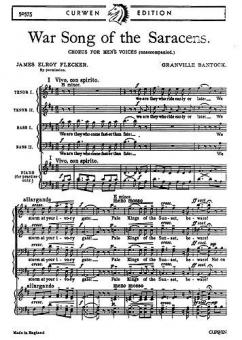 War Song of the Saracens 