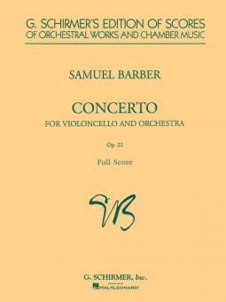 Concerto for Cello and Orchestra Op. 22 