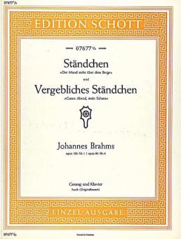 Ständchen / Vergebliches Ständchen Standard