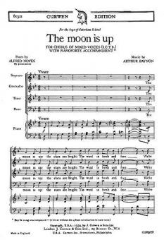 Baynon The Moon Is Up SATB 