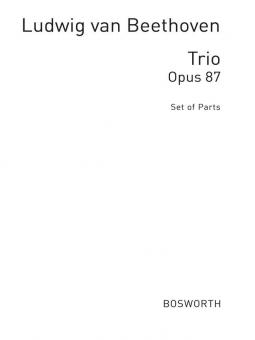 Trio op. 87 - Stimmensatz 