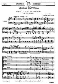 The Lily Of Killarney SATB 