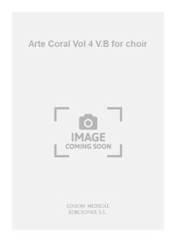Benedito Arte Coral Vol. 4 V.B For Choir 