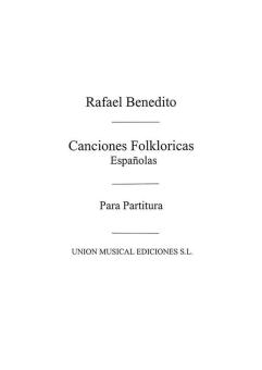 Canciones Folkloricas Espanolas 