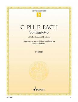 Solfeggietto c-Moll Wq 117/2 Standard