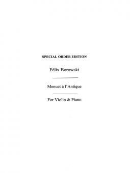 Menuet à L'Antique 