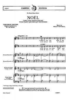 Boydell, B Noel Unison/Recorders/Piano 