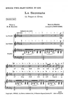 Braga La Serenata 2 Pt/Piano 