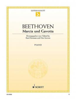 Marcia C-Dur / Gavotte F-Dur op. 45 Standard