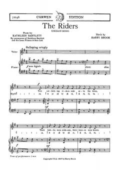 Brook, H The Riders Unison/Piano 