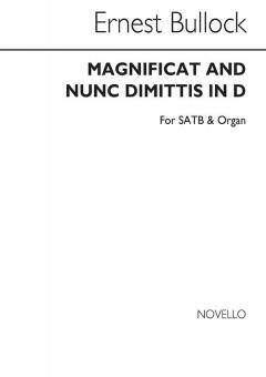 Magnificat & Nunc Dimittis In D 
