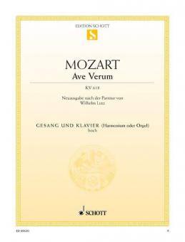 Ave verum KV 618 Standard