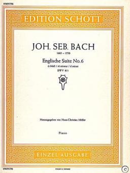 Englische Suite Nr. 6 in d-Moll BWV 811 Standard