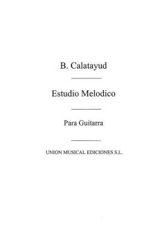 Estudio Melodico For Guitar 