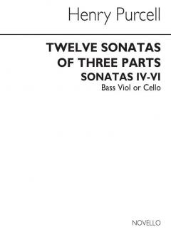 12 Sonatas of Three Parts (Sonatas 4-6) 