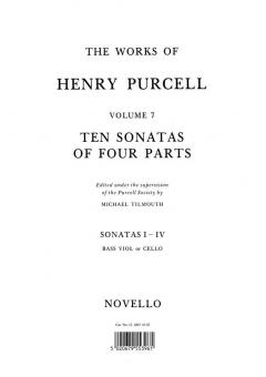 10 Sonatas of Four Parts: Sonatas 1-4 