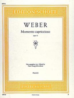 Momento capriccioso op. 12 Standard