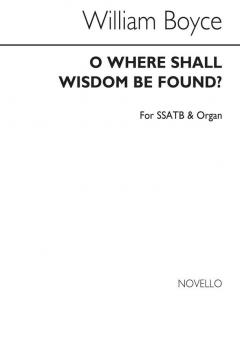 O Where Shall Wisdom Be Found? 