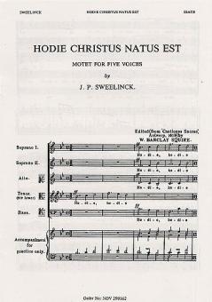 Hodie Christus Natus Est (Squire) 
