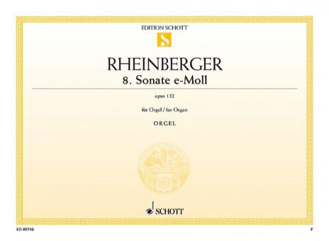 8. Sonate e-Moll op. 132 Standard