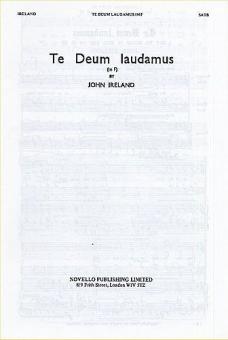 Te Deum Laudamus in F 