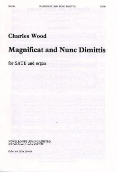 Magnificat & Nunc Dimittis In E Flat No. 1 