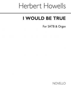 I Would Be True 