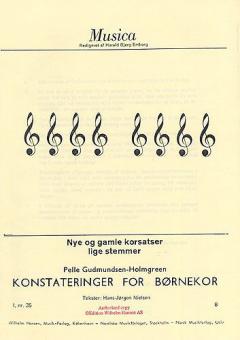Konstateringer For Bornekor 