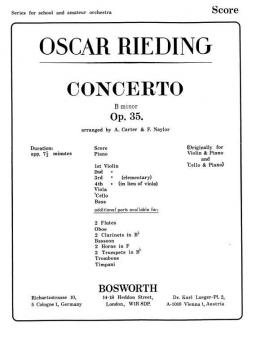 Concerto in B Minor Op.35 