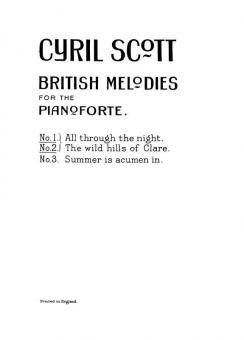 British Melodies for Piano 