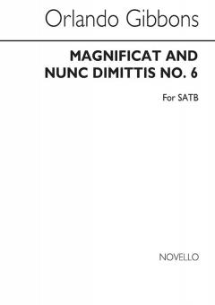 Magnificat & Nunc Dimitis No. 6 