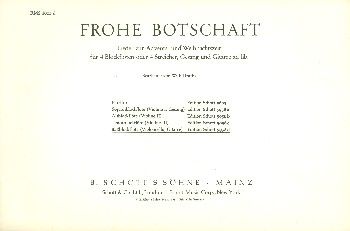 Frohe Botschaft 