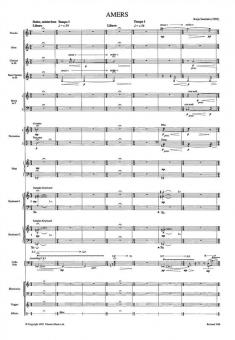 Amers for Solo-Cello and Large Ensemble 