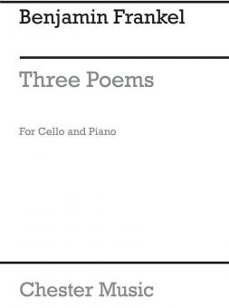Three Poems For Cello And Piano 