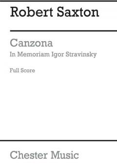 Canzona In Memoria Igor Stravinsky 