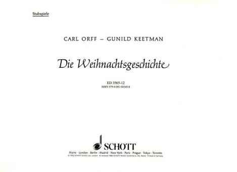 Die Weihnachtsgeschichte Standard