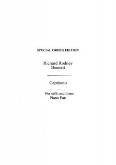 Capriccio For Cello And Piano Accompaniment 