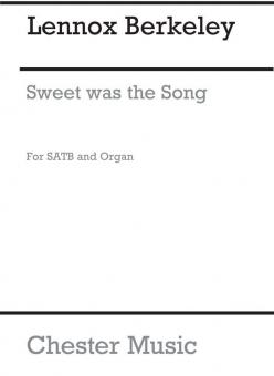 Sweet Was The Song Op. 43 No. 3 