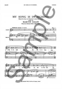 My Song Is In Sighing 