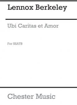 Ubi Caritas et Amor Op. 96 No. 2 