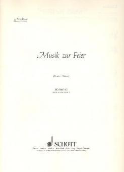Musik zur Feier Standard