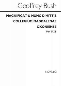 Magnificat & Nunc Coll Magdalanae 