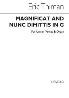 Magnificat & Nunc Dimittis in G 