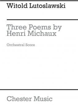 Three Poemsby Henri Michaux 