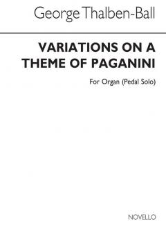 Variations on a Theme by Paganini 