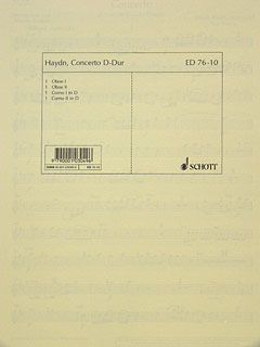 Concerto D-Dur op. 101 Hob. VIIb:2 Standard