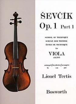 Sevcik Viola Studies: School Of Technique Part 1 