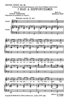 I Had A Hippopotamus 